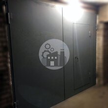 гаражные ворота с калиткой