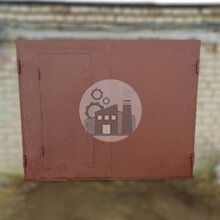 металлические ворота для гаража