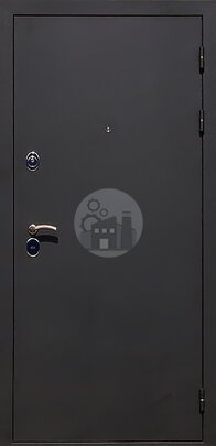 Входная металлическая дверь бизнес-класса, отделка: порошковое покрытие и МДФ-ДВ-301