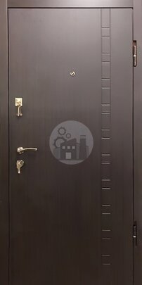 Стальная входная дверь для дачи, отделка винорит-ДВ-883