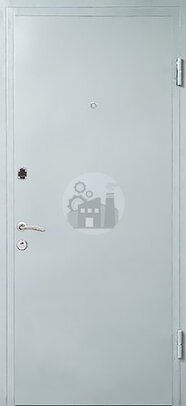 дверь для котельной с глазком, двусторонний окрас нитроэмаль-ДВ-892
