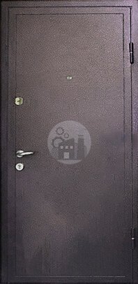 входная дверь с антивандальным покрытием, внутри отделана ламинатом-ДВ-160