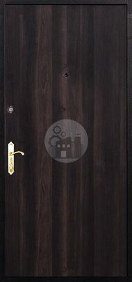 Дверь недорогая с ламинатом-ДВ-494