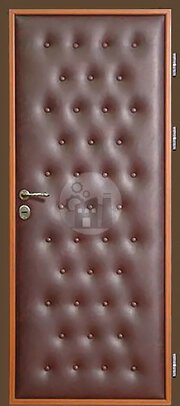 металлическая дверь в дом-ДВ-727
