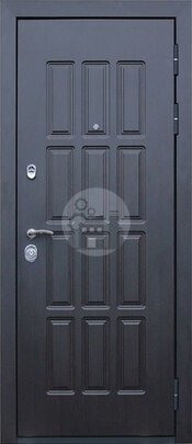 Стальная дверь в офис с двухсторонней отделкой МДФ-ДВ-955